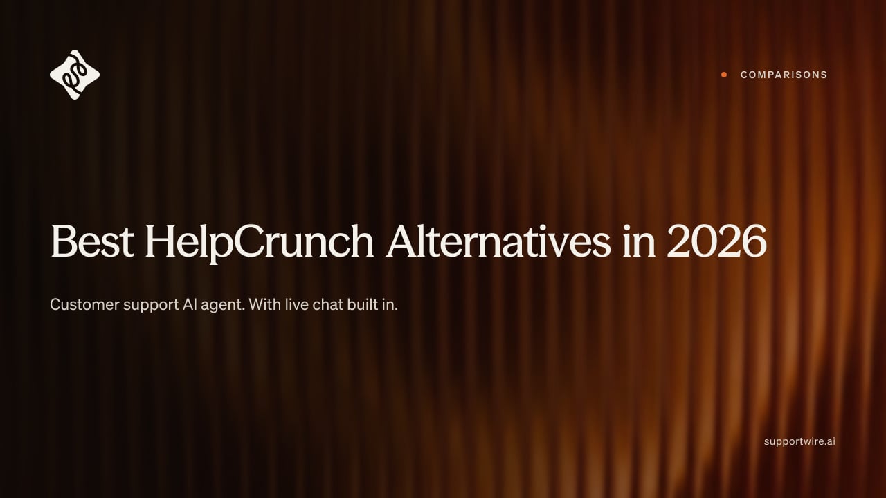 Best HelpCrunch Alternatives in 2026